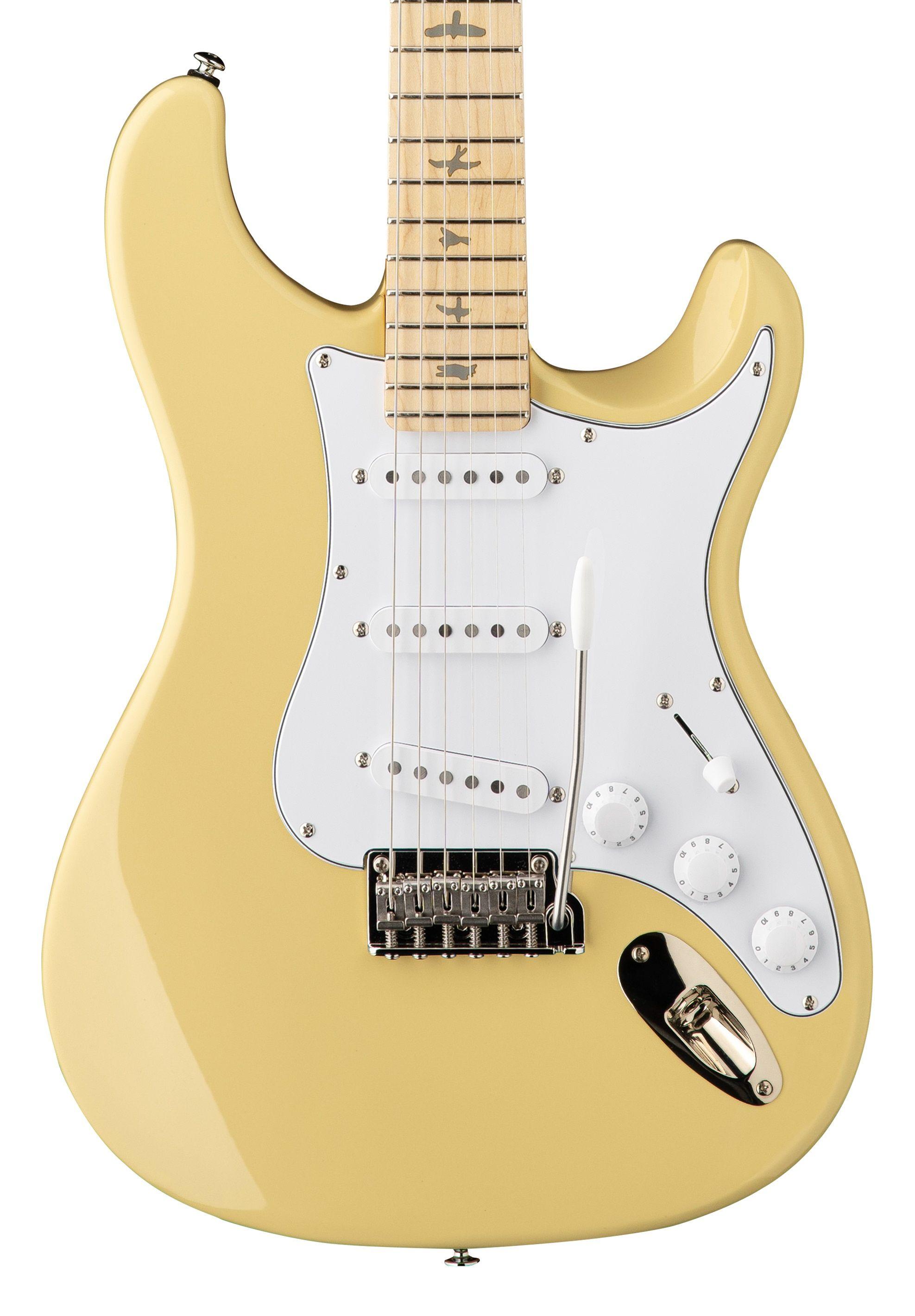 PRS John Mayer SE Silver Sky in Moon White, Maple Neck - Andertons